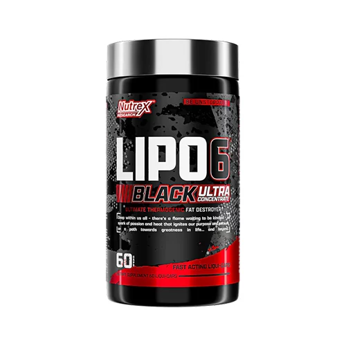 Lipo 6 Black Ultra Concentrate zsírégető 60 kapsz - Nutrex - 30/60 Adag