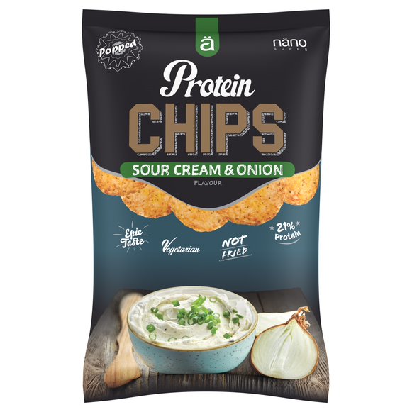 Nano Supps Protein Chips Hagymás Tejfölös 40g