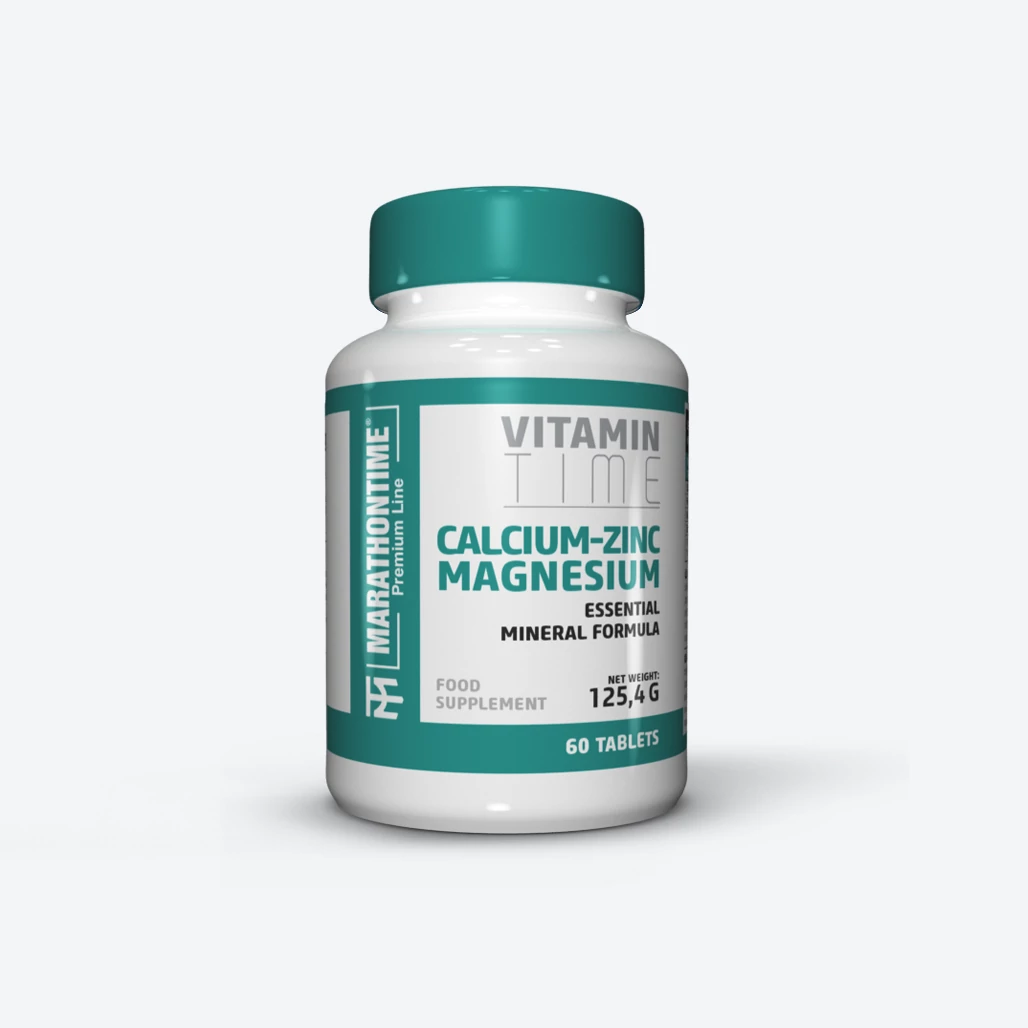 Marathontime Calcium-Cink-Magnesium Komplex - 60 Tabletta-30 Adag.