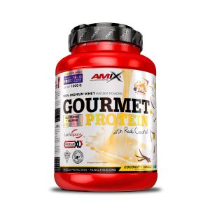 Amix Gourmet Protein (1000 g, Kókusz Vanília ) 33 Adag.