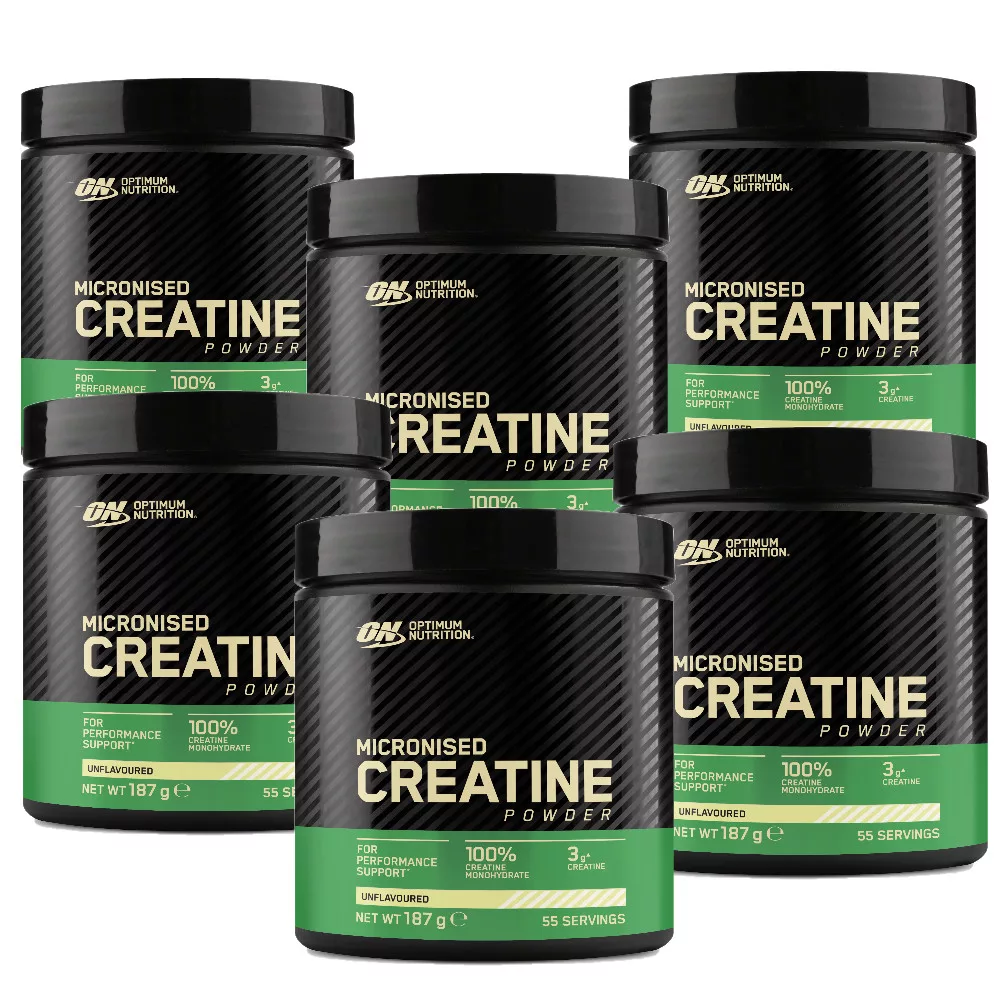 Optimum Nutrition Mikronizált Kreatin Monohidrát (6x187g) 330 Adag.