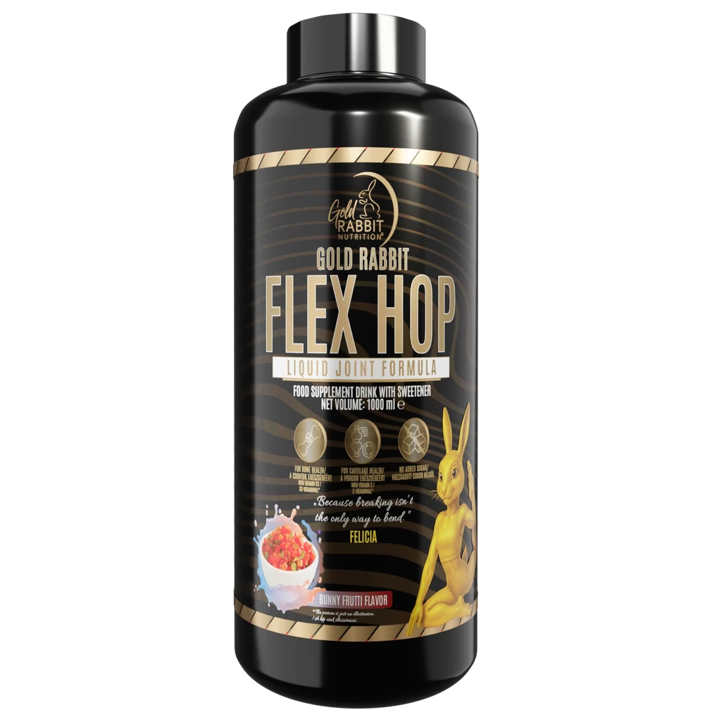 Flex Hop Ízületvédő folyadék Bunny Frutti ízben (1000ml.) 16/32 Adag.