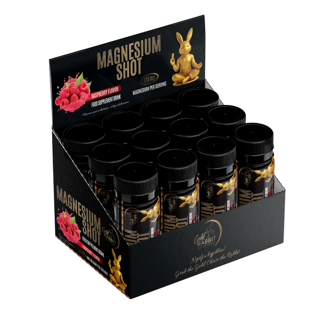 Magnézium SHOT- 12x60ml - Málna