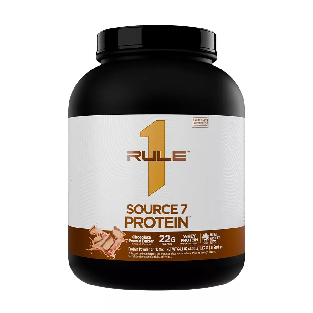 Rule1 Source 7 Protein (1790 g, Csokis mogyoróvaj) 46 Adag.